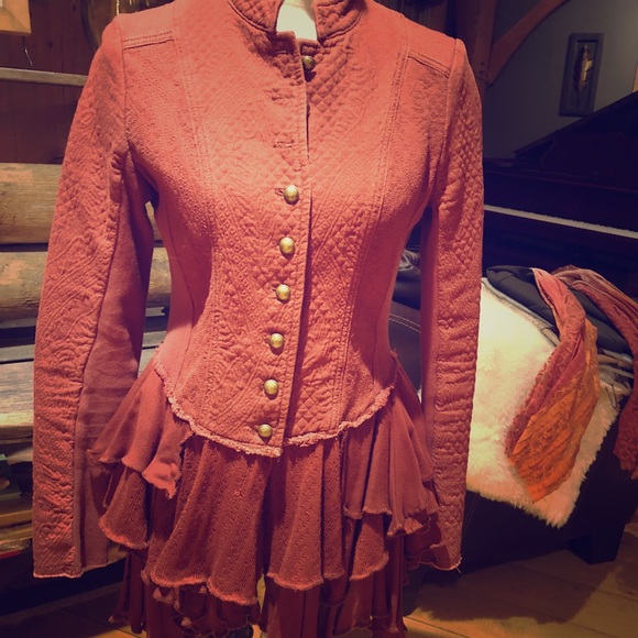 Free People Jackets & Blazers - Free People military style jacket. Size 4